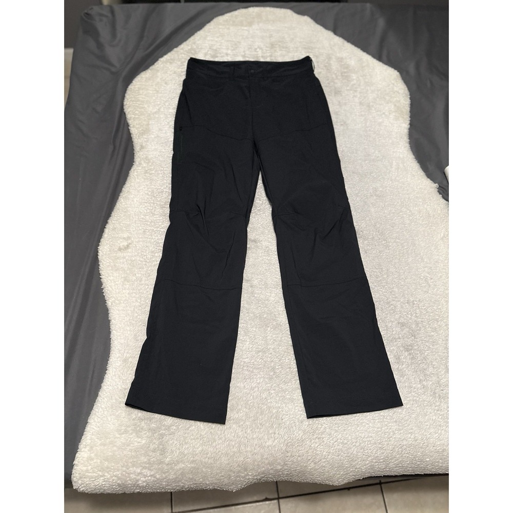 Mountain Hardwear Men's Black Straight Hiking Pants Size 30 Outdoors Pockets
